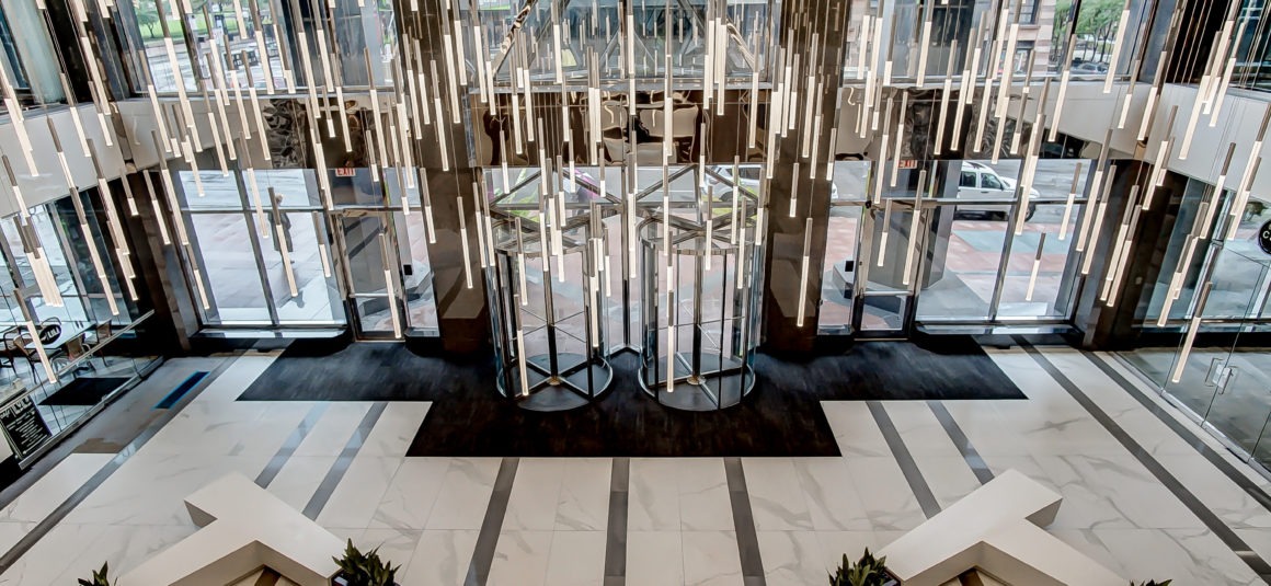 lobby from above