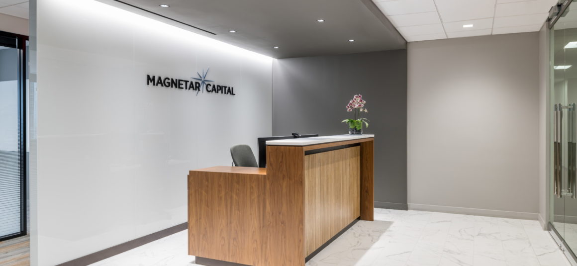 Magnetar Capital Houston office reception desk